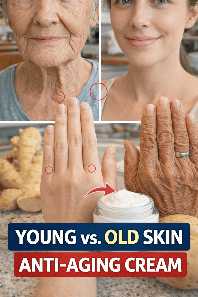 Forget Fancy Creams: This Kitchen Hack with Ginger & Potatoes Will Blow Your Mind (and Smooth Your Skin!)