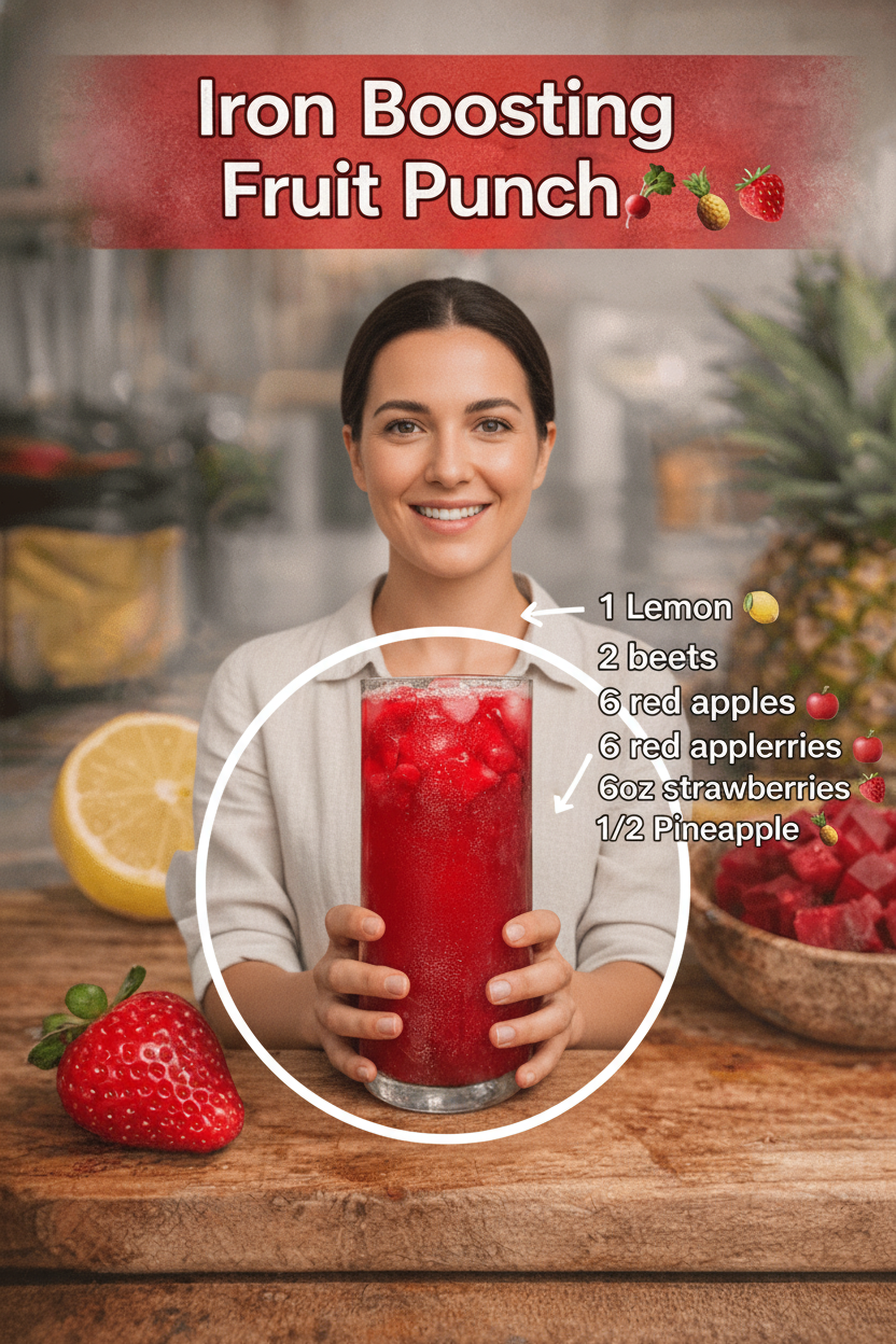 Tired of Dragging Ass? This Bright Red 'Power Punch' Might Be Your Body's Secret Weapon!