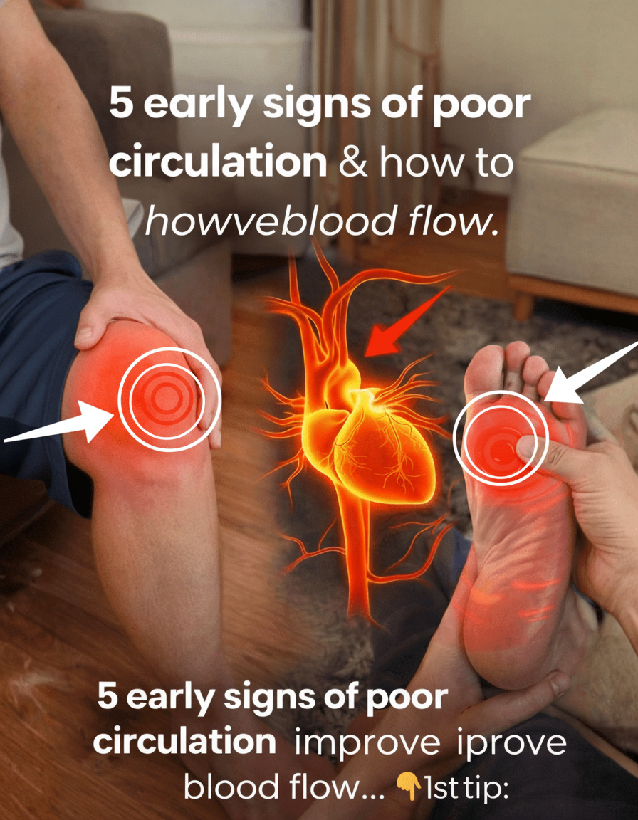Is Your Blood Flow Busted? 5 Early Warnings & No-Nonsense Ways to Get Your Circulation Pumping Again!