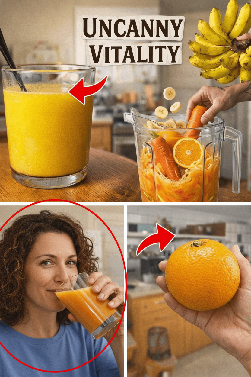 Tired Eyes? This Golden Morning Smoothie Is Your Secret Weapon for Sharp Vision and All-Day Comfort!