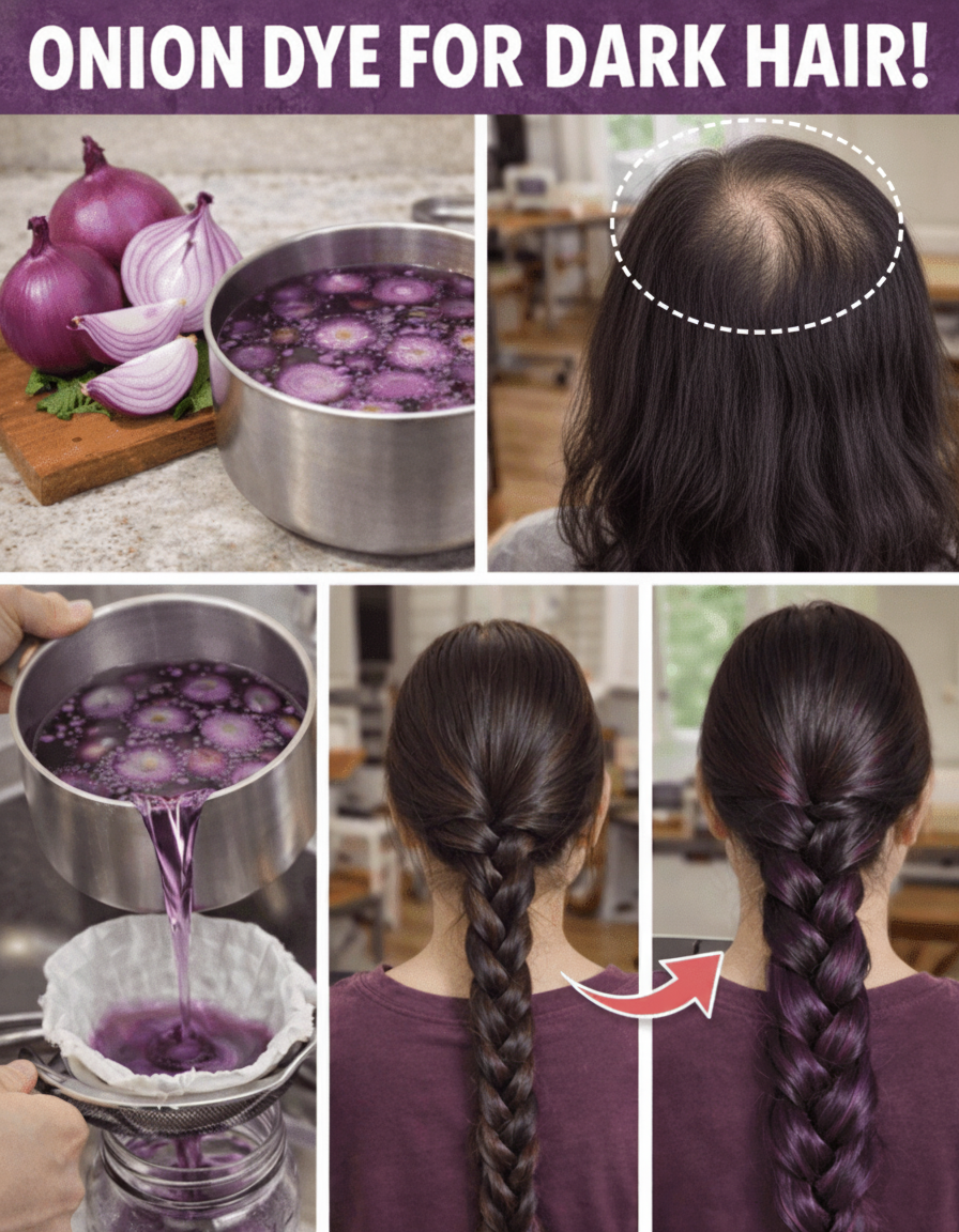 Your Hair's Secret Weapon? It's Hiding in Your Kitchen: Onion Water, Baby!