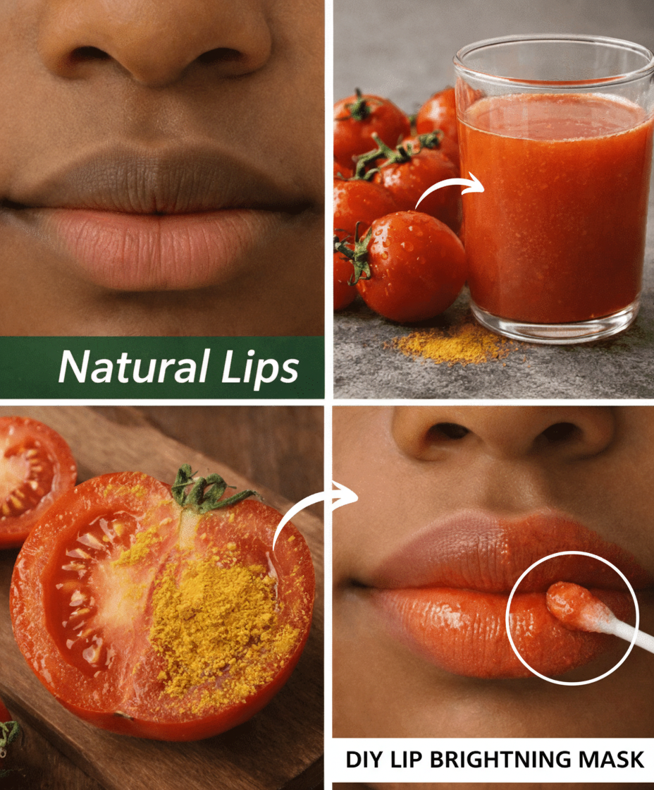 Tired of Dull Lips? This DIY Tomato & Turmeric Cream is Your Secret Weapon for a Naturally Pinker Pout!