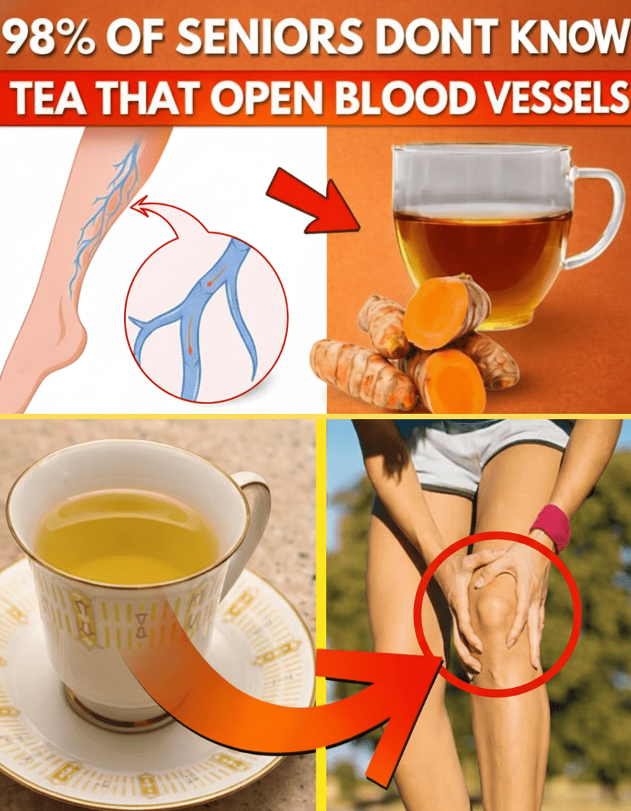 Stop the Wobble! These 3 Ancient Teas Are Giving Seniors Back Their Leg Power After 60!