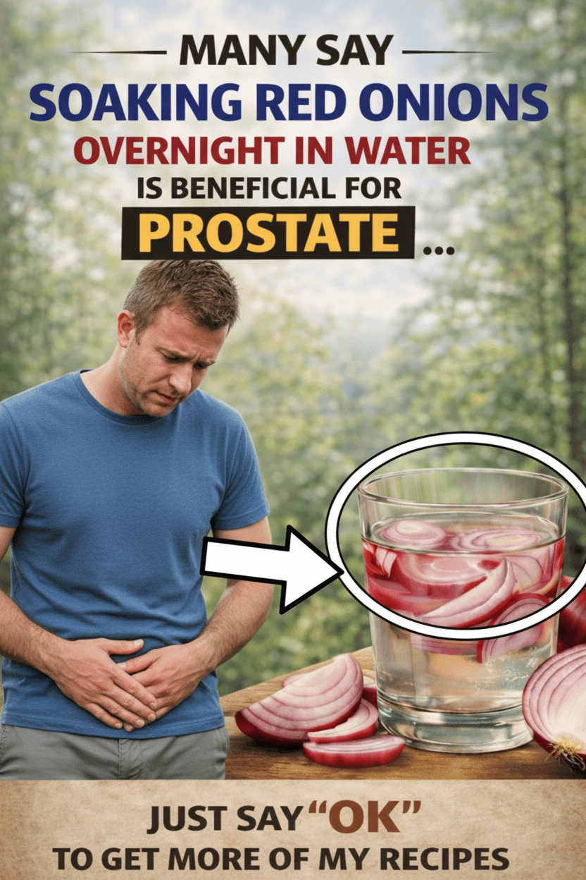 Red Onion Water: Ditch the Discomfort, Supercharge Your Prostate Health!
