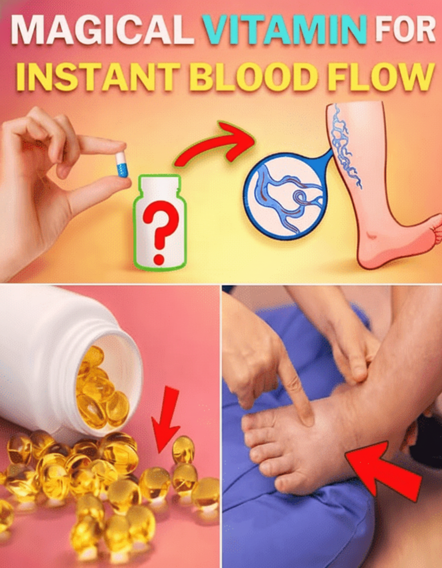 Seniors, Kick Swollen Legs to the Curb! This 1 Vitamin Is Your Secret Weapon – See Results in Days!