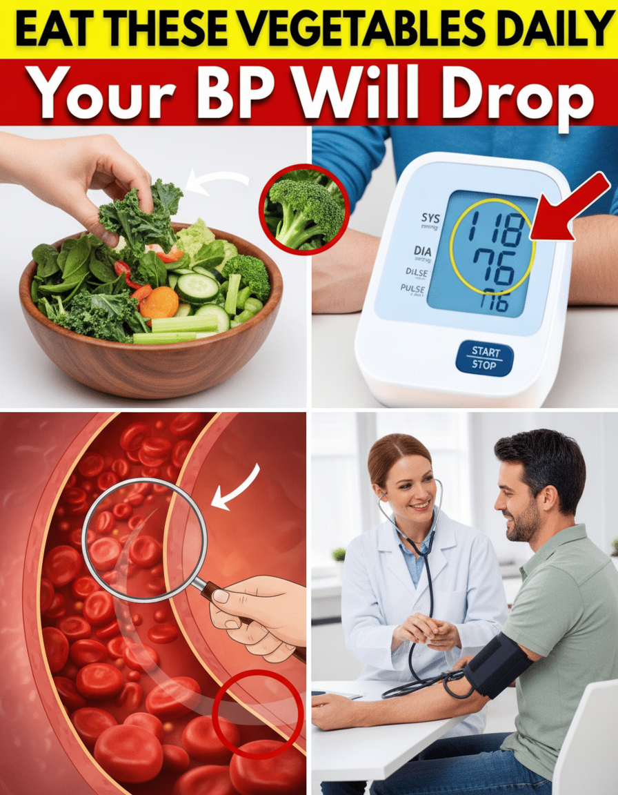 Ditch the Drama: 5 Veggies That'll KICK Your High Blood Pressure to the Curb, Naturally!