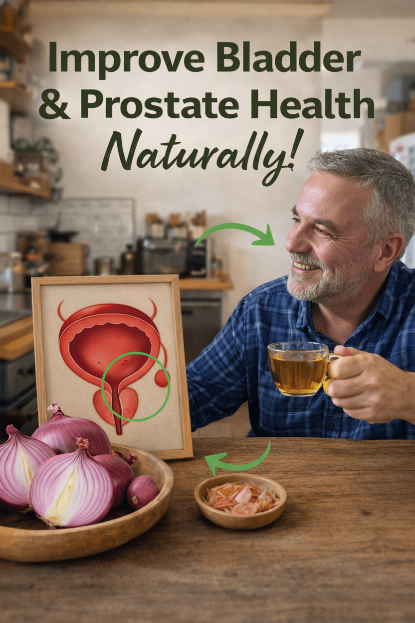 Ditch the Bathroom Blues! This Red Onion 'Secret' Is Your Bladder & Prostate's Natural Game Changer!