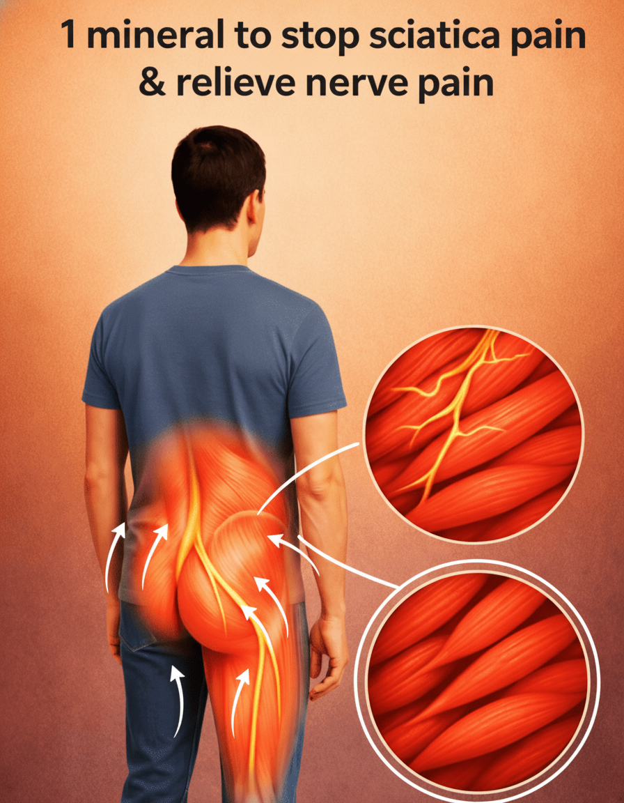 Don't Let Sciatica Win! The Single Mineral That Stops Nerve Pain Dead in Its Tracks