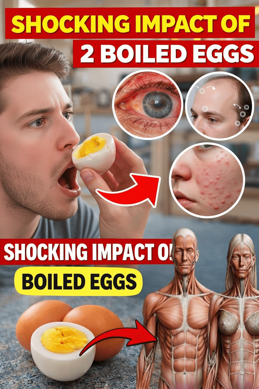 Stop Snoozing, Start Crushing: What Happens When You Slam 2 Boiled Eggs Every Morning – The REAL Talk!