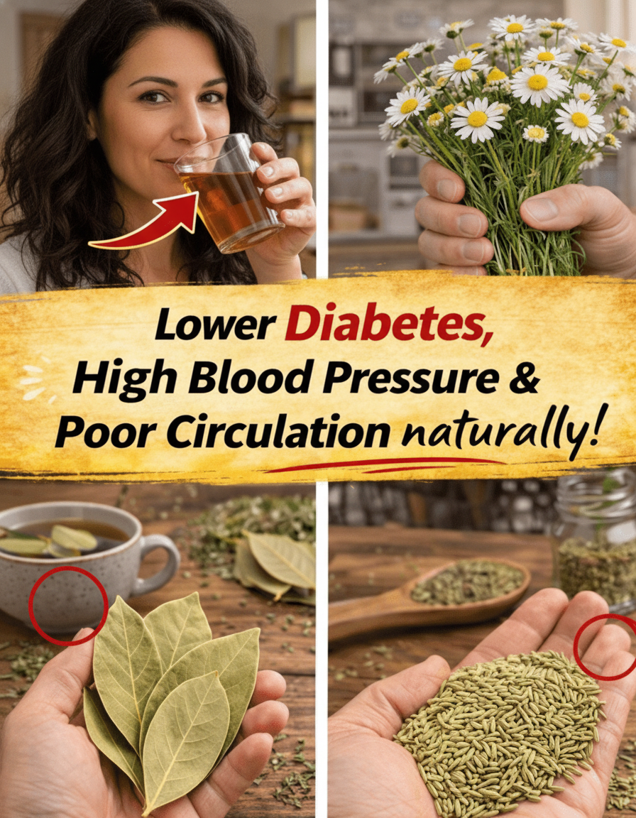 Forget the Hype: Bay Leaves, Chamomile & Fennel Seeds – Your Secret Sauce for Blood Sugar, Pressure & Circulation, Naturally!