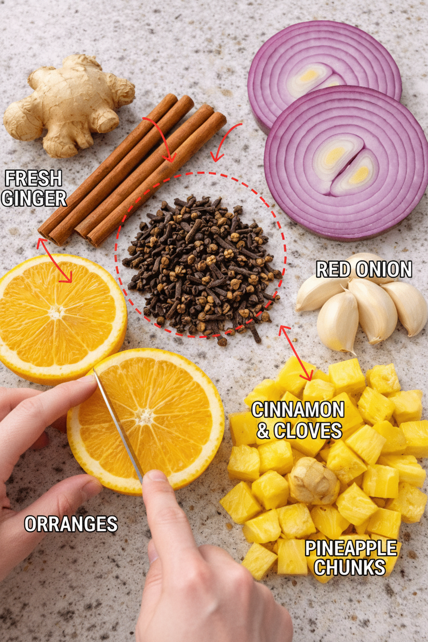 Feeling Rough? This Easy Spice & Fruit Brew Is the Real Deal for Daily Wellness.