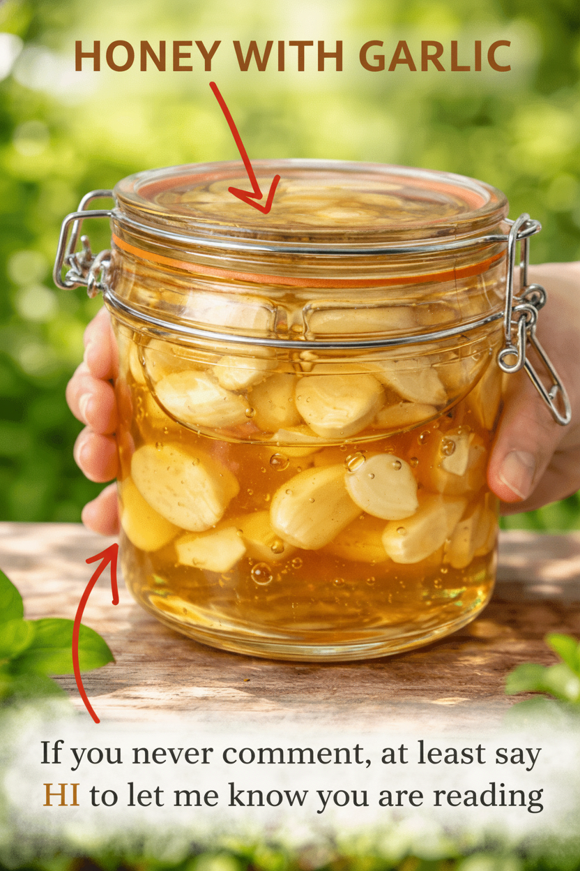 Honey & Garlic in a Jar: The Old-School Power-Up That's Got Older Adults Buzzing (Literally!)
