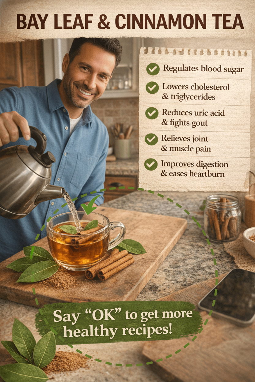 Tired of Feeling Rough? Bay Leaf & Cinnamon Tea: Your Daily Brew for Real Wellness Support!