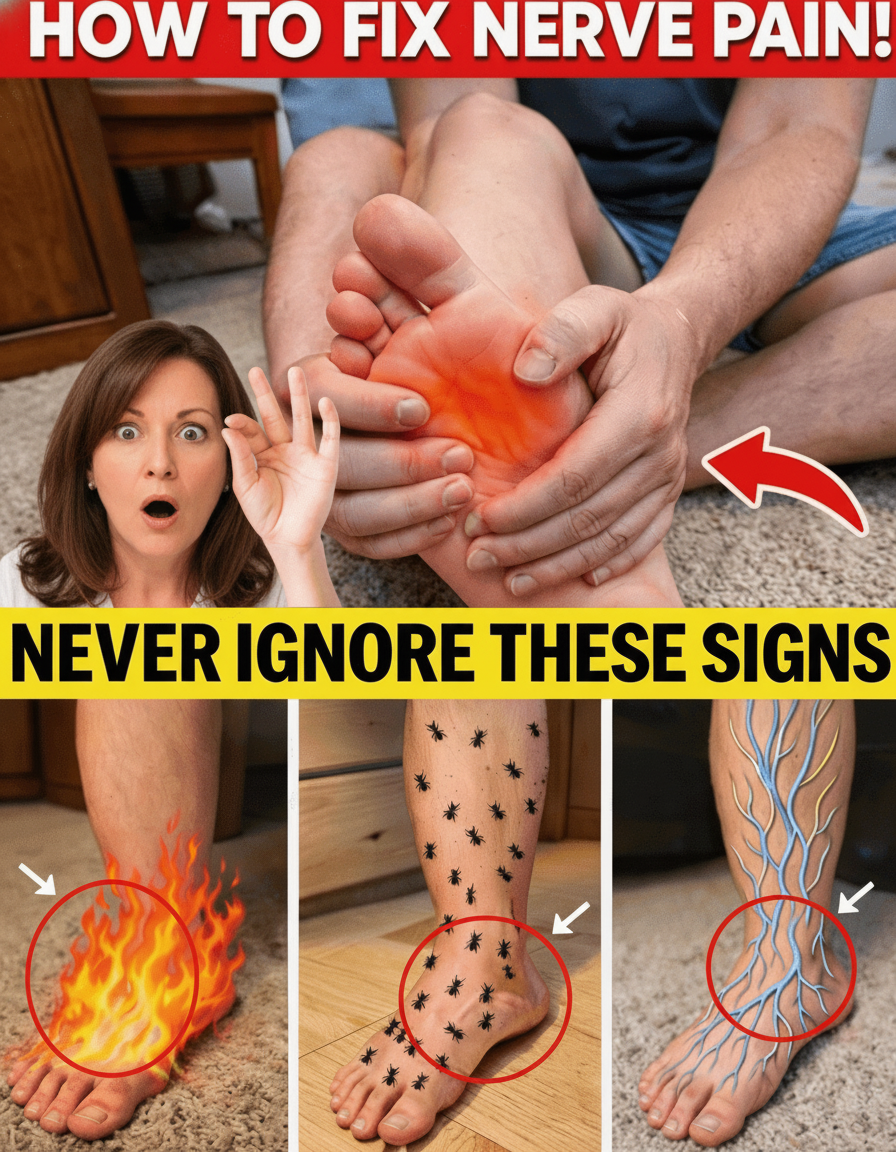 Your Feet Are SCREAMING! 8 Nerve Pain Warnings & Street-Smart Habits to Shut 'Em Up