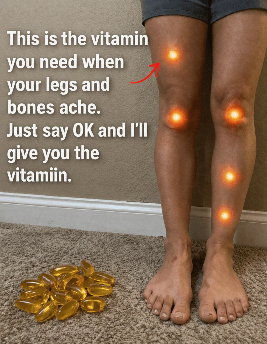 Leg & Bone Aches Got You Down? Uncover the Vitamin That Kicks Discomfort to the Curb!