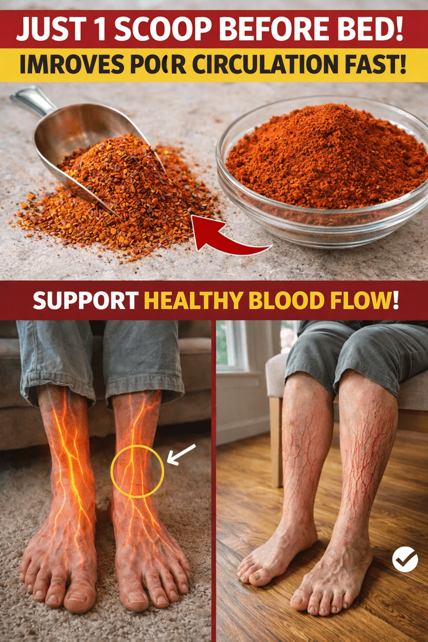 Tired of Cold Feet & Restless Nights? Seniors, This One Spicy Scoop Before Bed Could Be Your Game Changer!