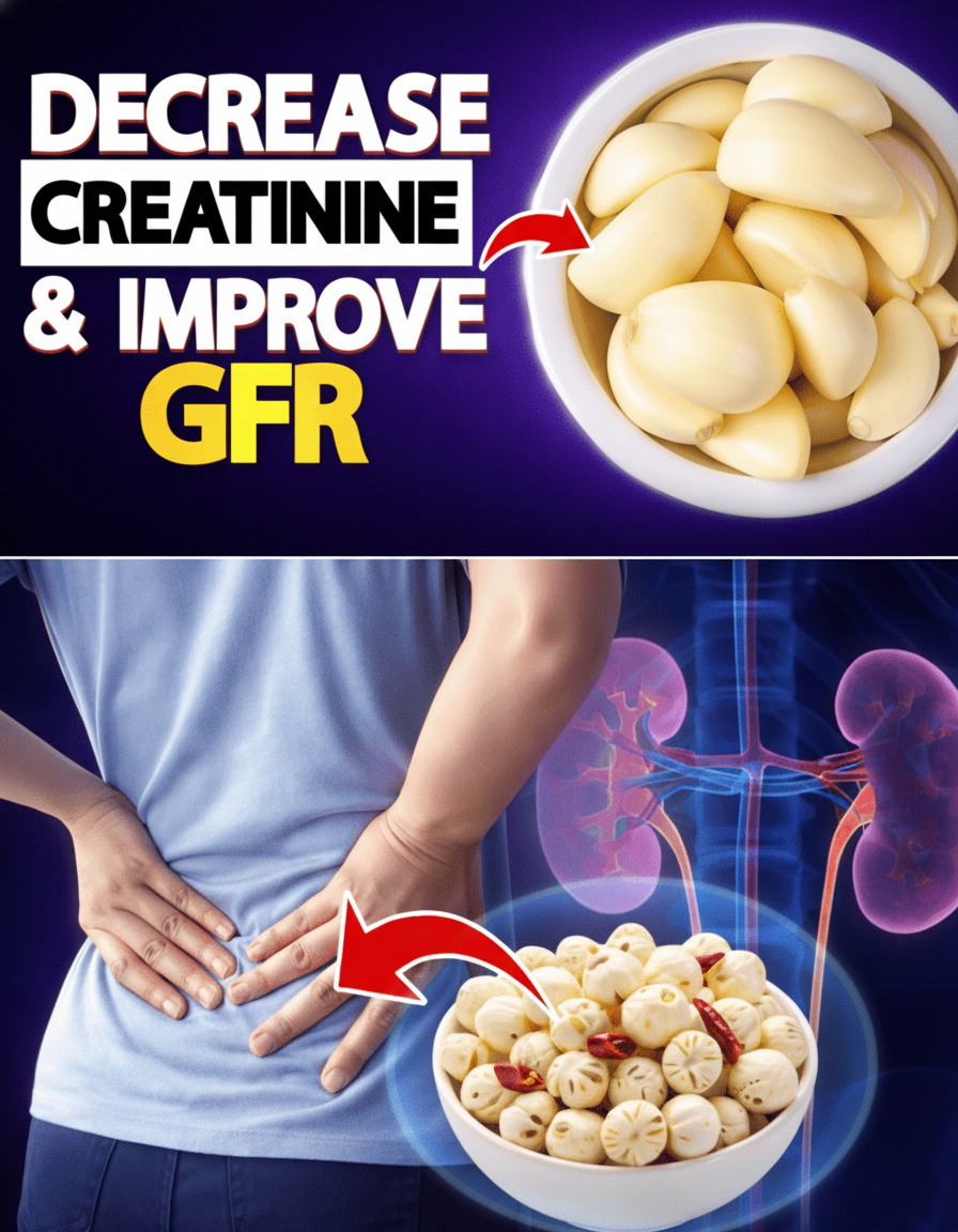 Kidney Trouble Got You Down? These 5 Foods Are Your Secret Weapon – Drop Creatinine & Boost GFR, FAST! (Your Kidneys Will High-Five You by Day 7!)