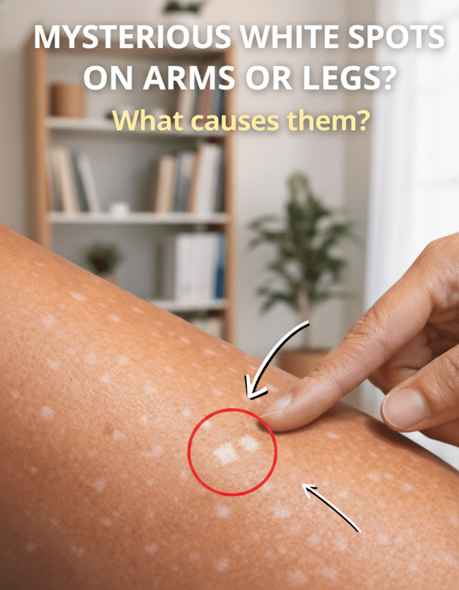 What the Heck Are Those Small White Spots Popping Up on Your Arms and Legs? Let's Get Real About It!