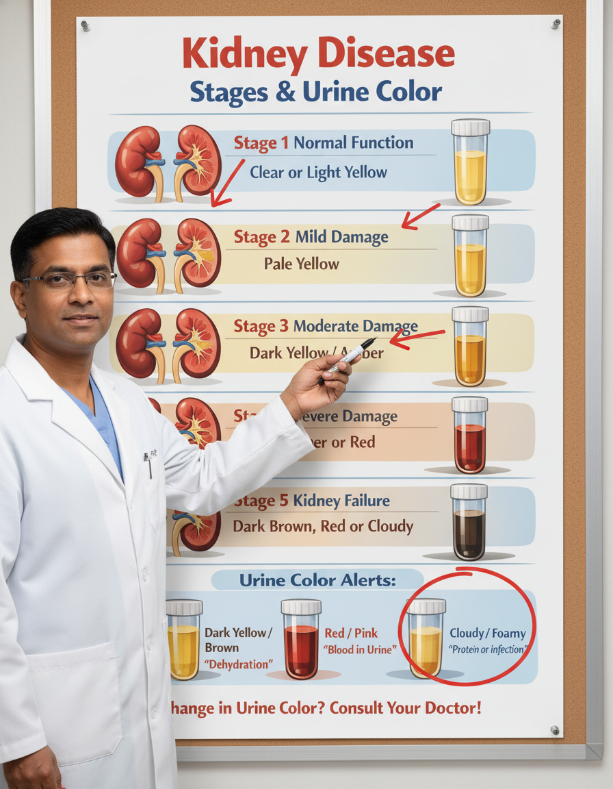 The Ultimate Lowdown: What Your Pee Color Says About Your Kidneys – A No-BS Guide to the Stages!