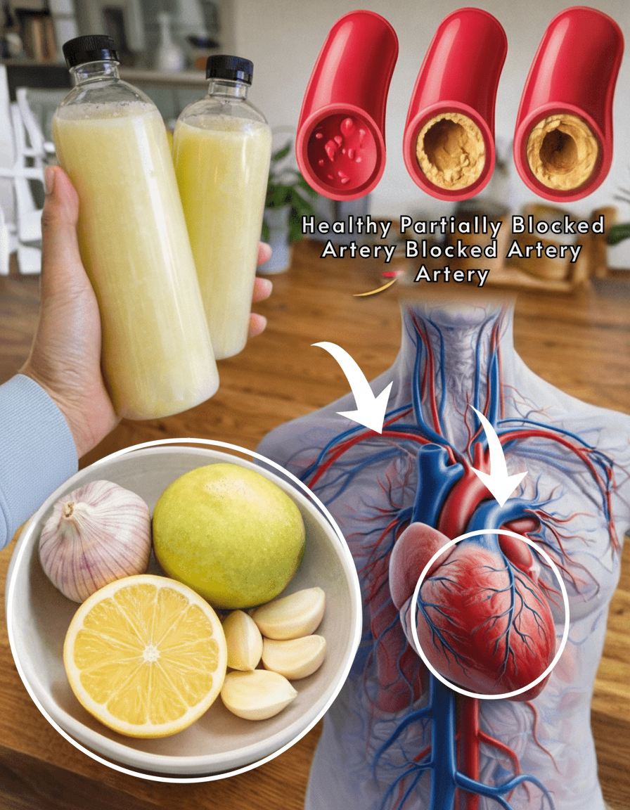 Hack Your Heart Health: Unleash the Power of Lemon & Garlic Juice – The Ultimate Natural Booster!