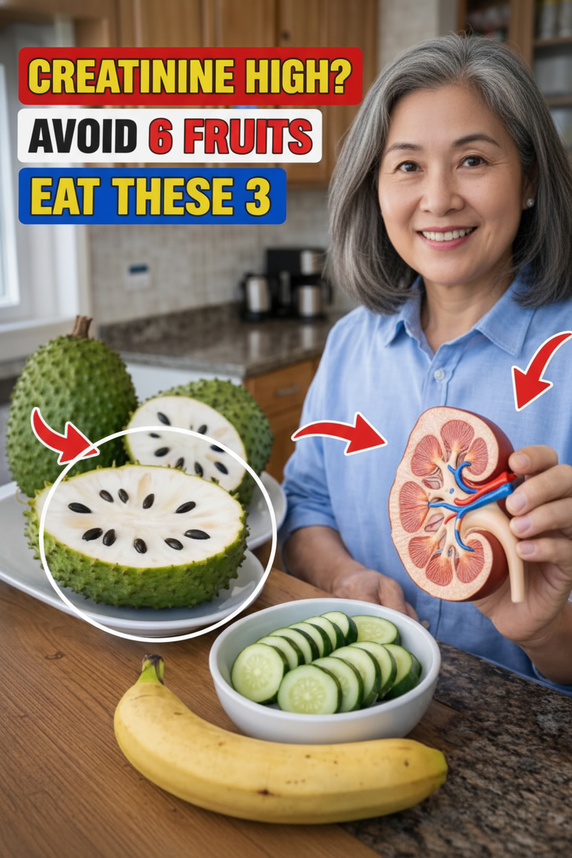 Creatinine Spiked? Your Kidneys Are Begging: Ditch These 6 Fruits, Grab These 3 (Seniors, Pay Attention!)