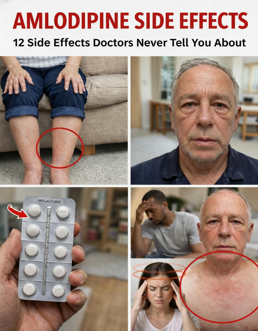 Exposed: The 12 Amlodipine Side Effects Your Doctor Might Skip, But Your Body Screams About Daily!