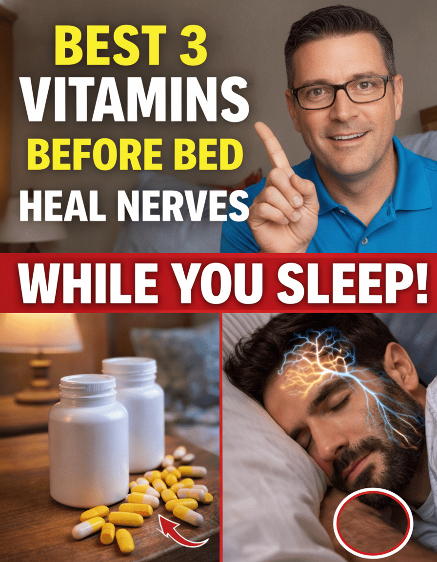 Kick Those Nighttime Leg Pains! 3 Bedtime Vitamins for Stronger Legs After 60