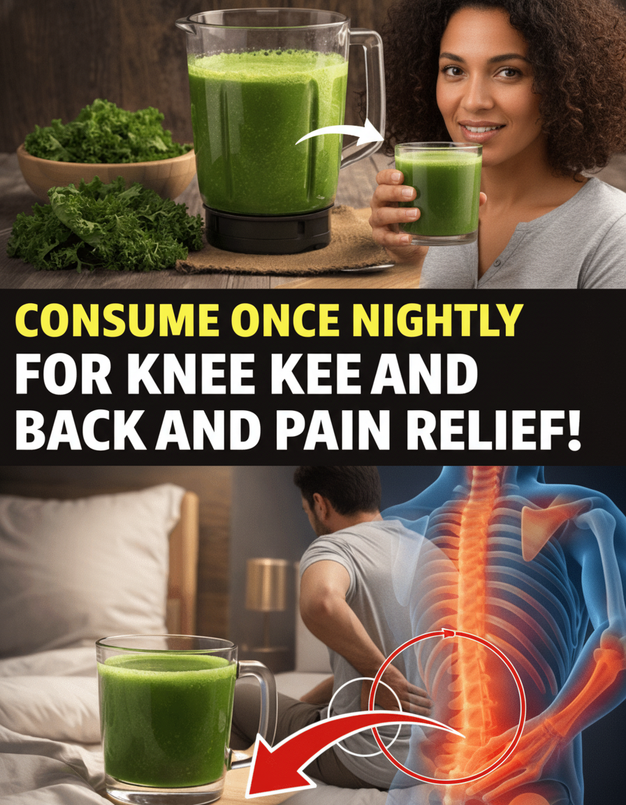 Seniors, Listen Up! One Glass Before Bed? This Celery & Kale Juice Might Just Kick Morning Stiffness to the Curb!