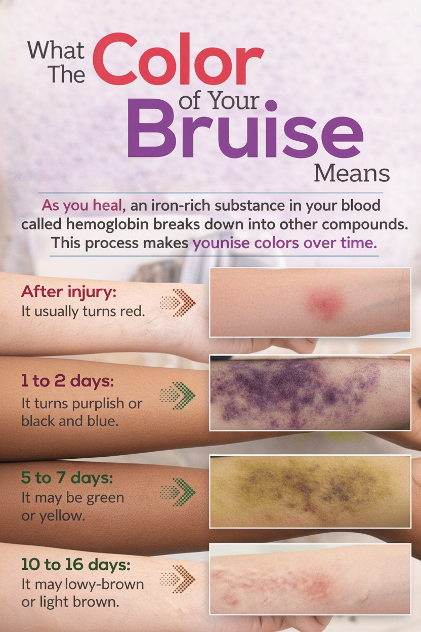Bruise Colors: Your Body's Gory Little Secret – What It's REALLY Telling You!