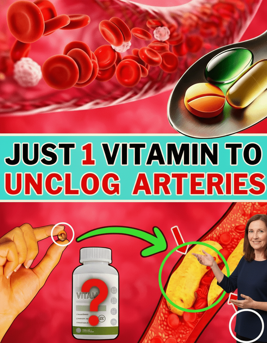 Sick of Sluggish Blood? The Top 5 Vitamins for Arteries That *Pump* – Get Your Energy BACK, FAST!