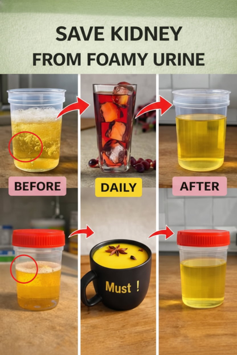 Foamy Urine? Listen Up! 10 Daily Drinks Older Adults MUST Know for Kidney Power!