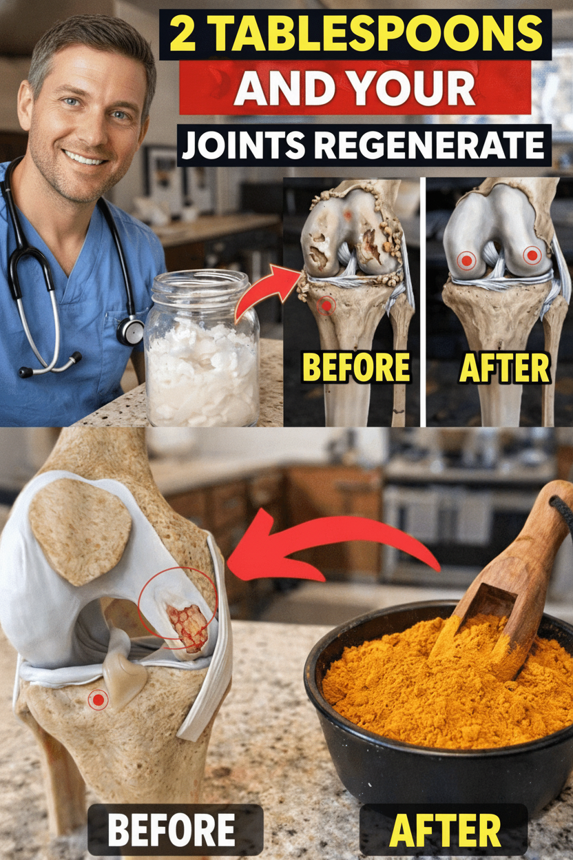 Joints Screaming? This 2-Spoon Daily Habit Is Your Natural Joint Health Game-Changer!