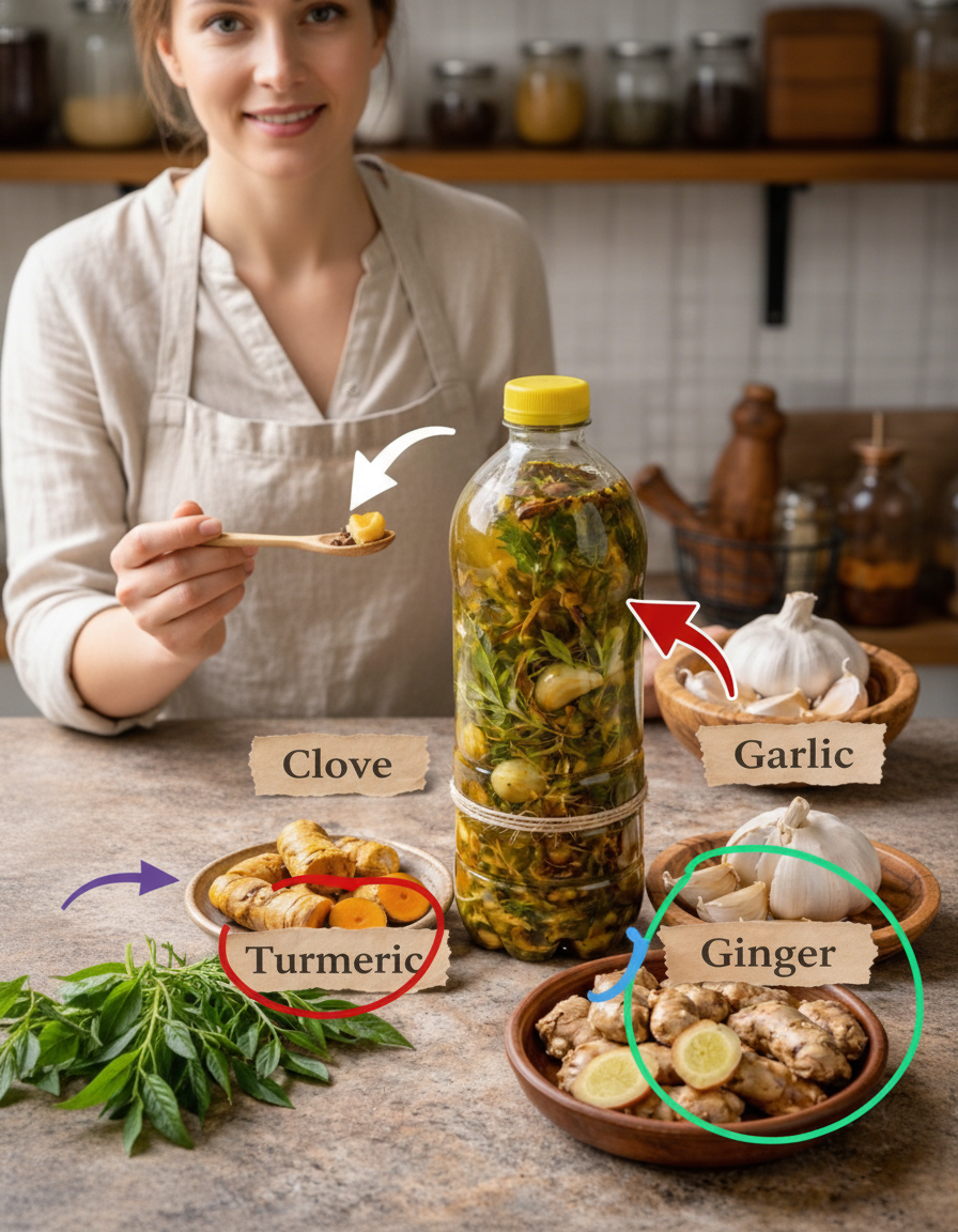 Ditch the Sickness: Your Ultimate Clove, Garlic, Turmeric & Ginger Elixir for Unstoppable Health!