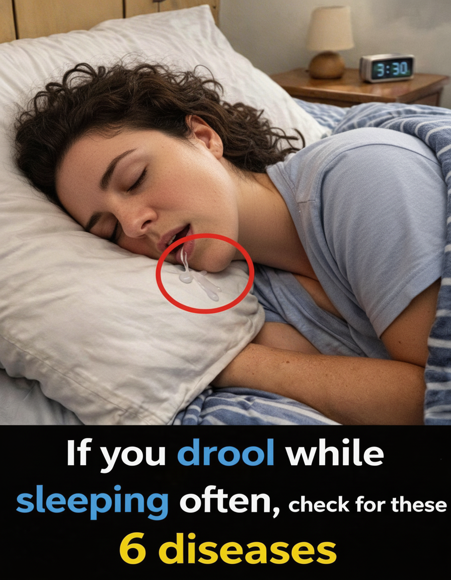 Drowning Your Pillow? Don't Just Wipe It Off! 6 Red Flags Your Drool Is Waving.