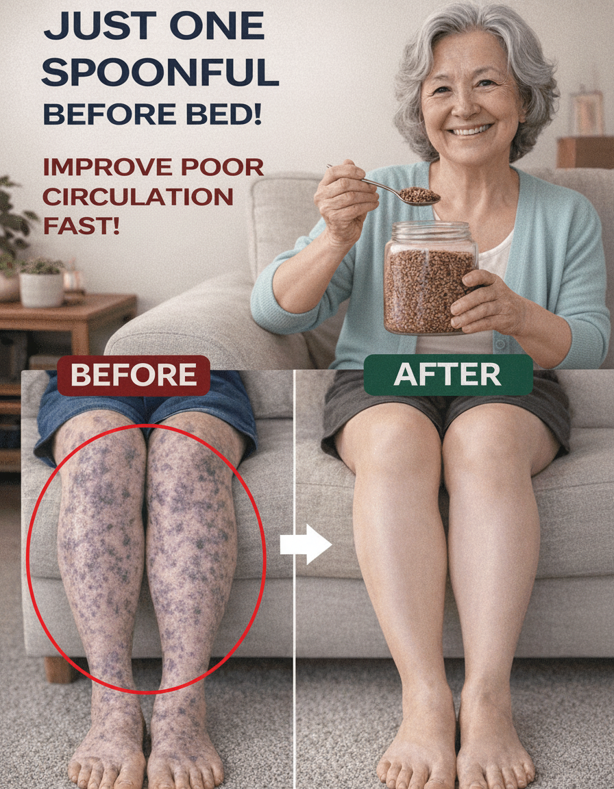 Just a Teaspoon Before Bed: Legs & Feet Screaming? This Spicy Blend Could Be the Kick Your Circulation Needs!