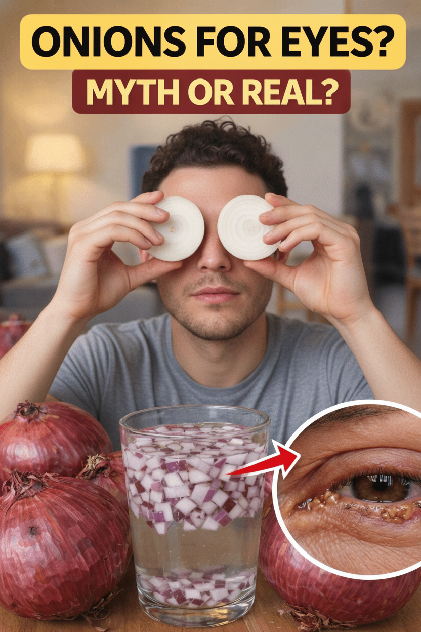 Onion for Eyes: The 5-Minute Trick That's Blowing Up – No More Screen-Strained Peepers!