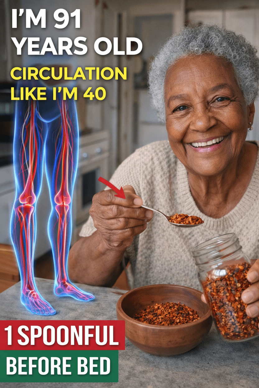 Aging Got Your Blood Flow Feeling Sluggish? Here's Why – And a Spicy Kitchen Secret That Could Spark Things Up!