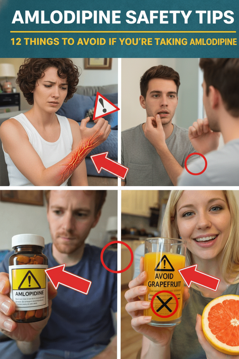 Amlodipine User? Listen Up! 12 Critical Fails to AVOID for Your Own Good (Seriously, Your Heart Depends On It!)