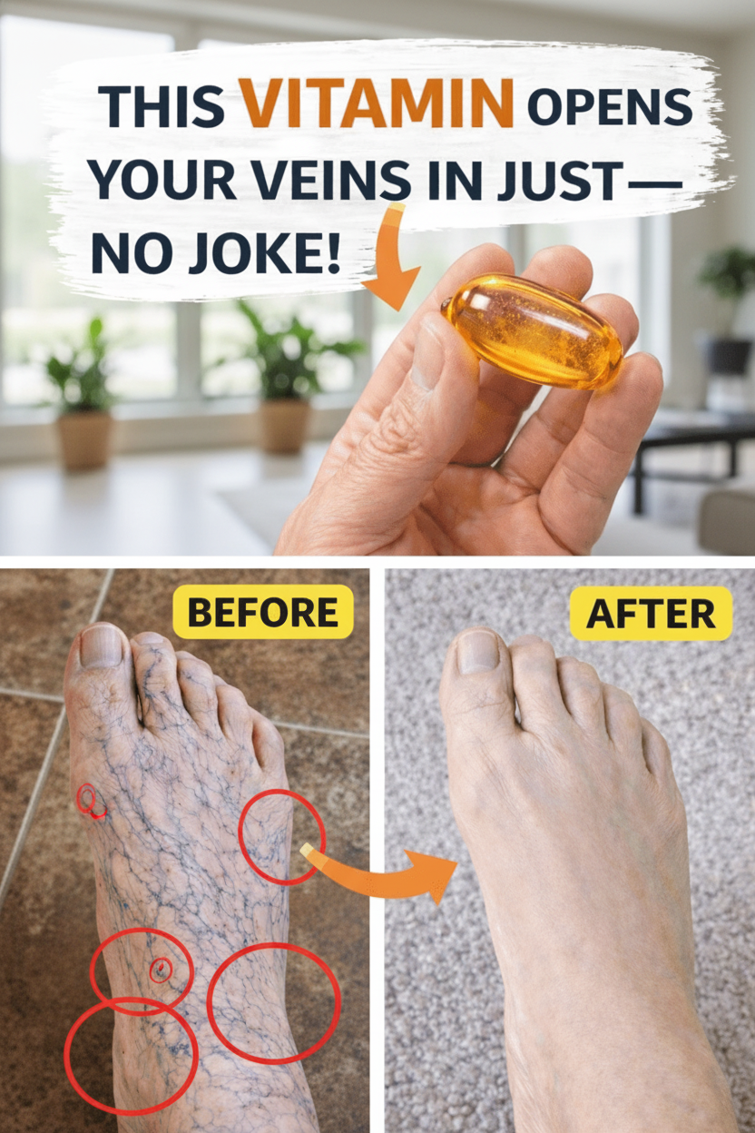 Aching Legs from Aging? This Common Vitamin Could Kickstart Your Circulation!