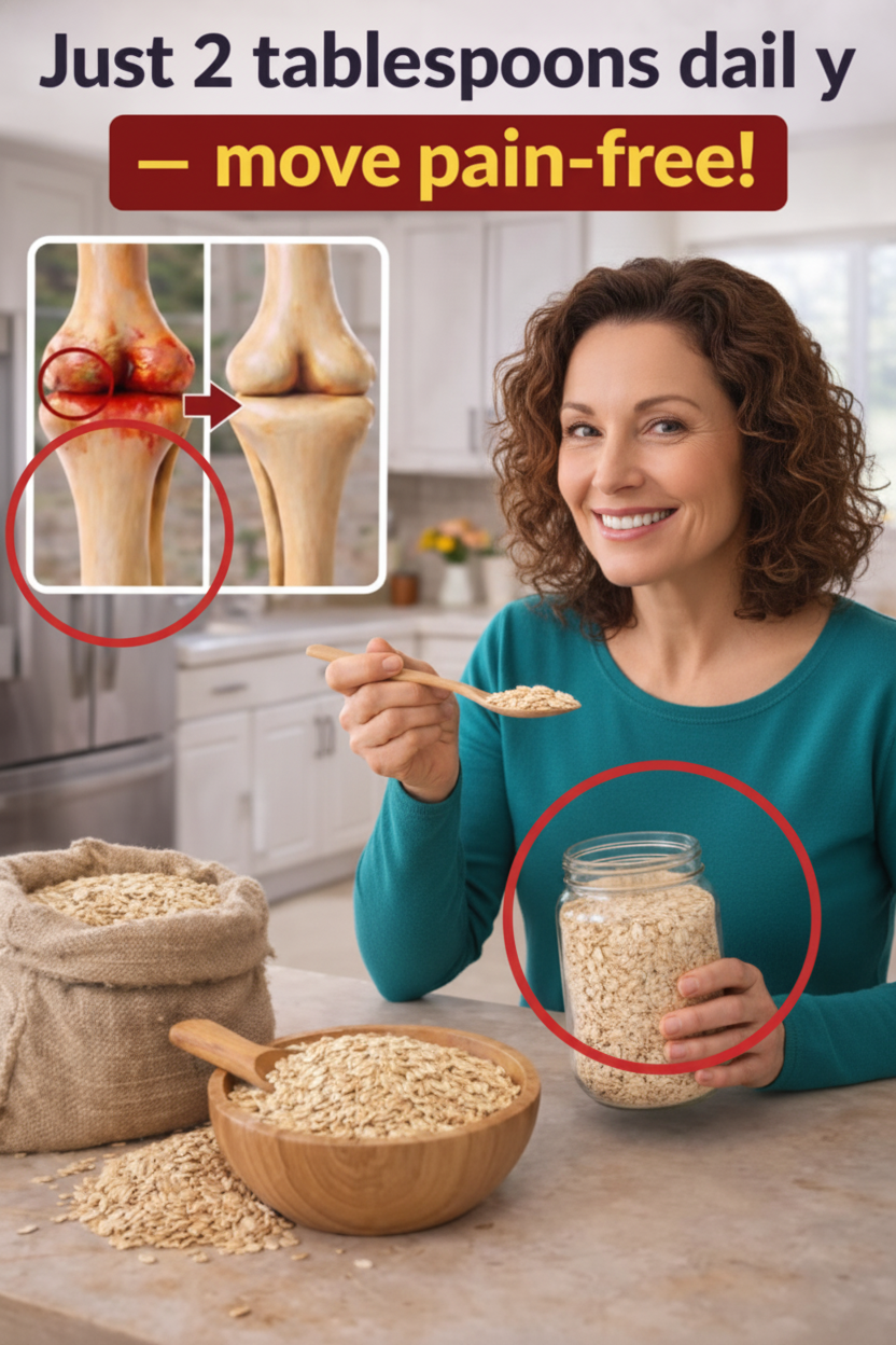 Feeling Stiff? This 2-Tablespoon Oat Hack Could Be Your Joint's Best Friend!