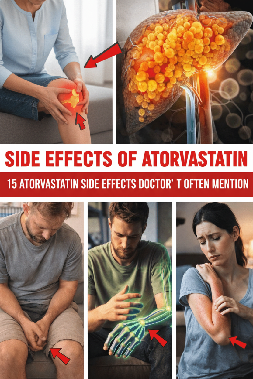 Atorvastatin: 15 Side Effects That Could Knock You Sideways – What You *Really* Need to Know, STAT!