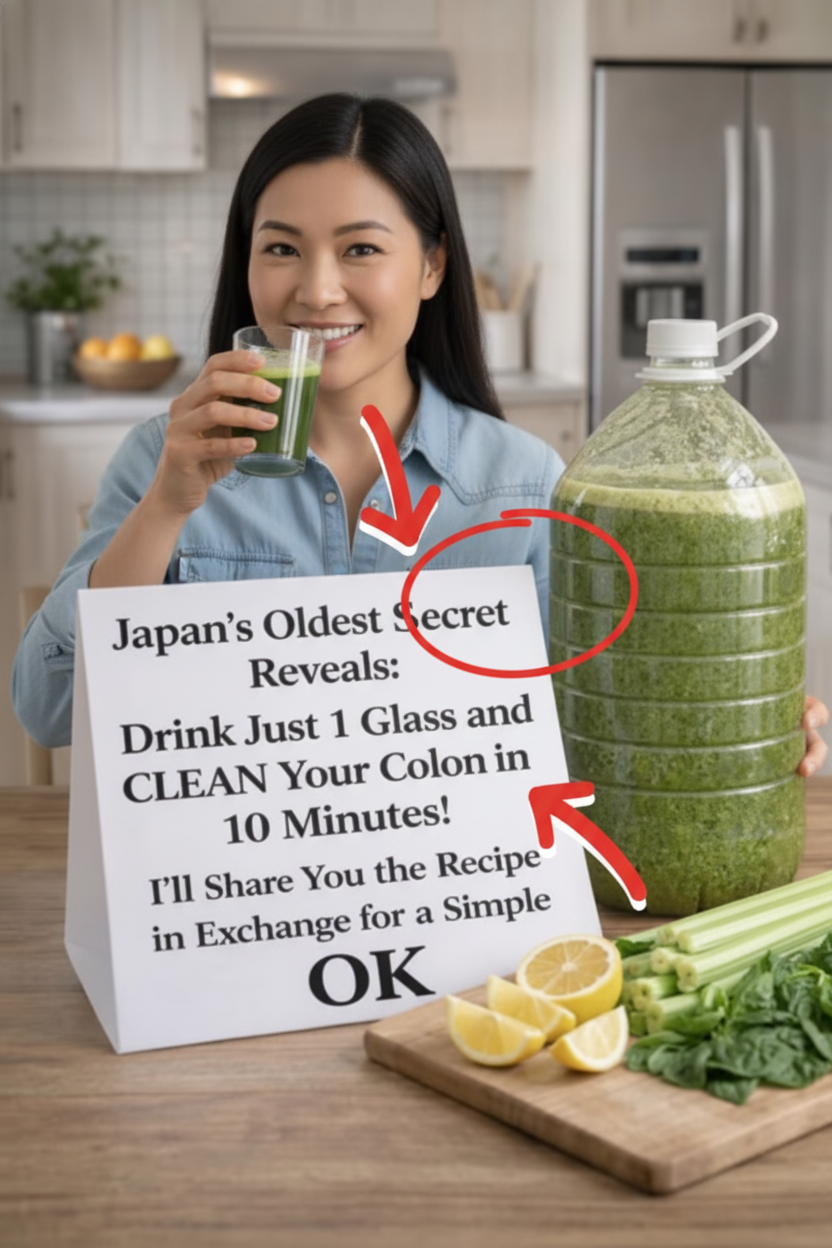 After 60, Is Your Gut Giving Up? This Simple Green Drink Could Be Your Game Changer!