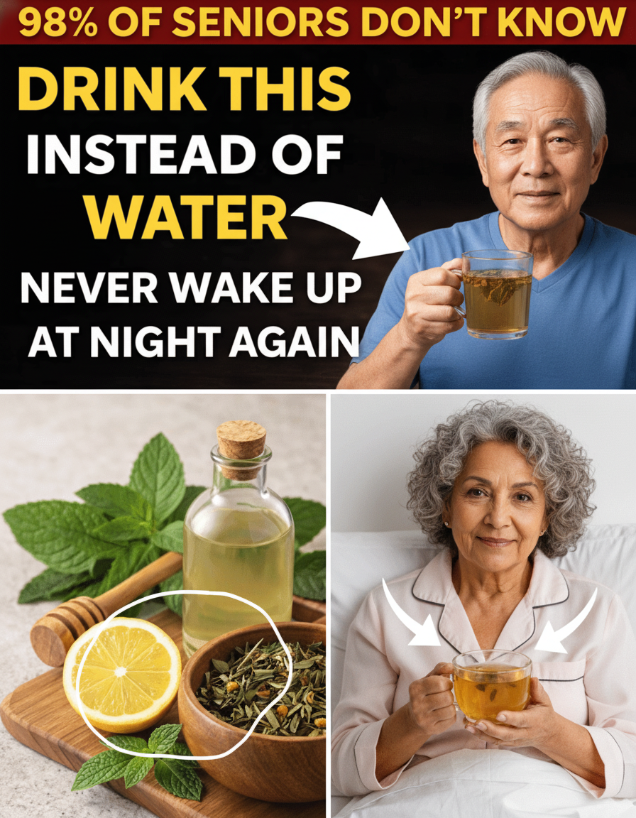 Waking Up at 2 A.M. After 60? Seriously? This Bedtime Drink Is Your Ticket to Uninterrupted Sleep!