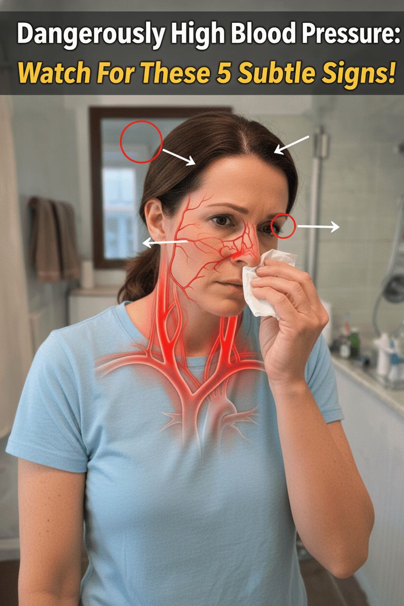 Wake Up! 5 Sneaky Red Flags Your Body's Throwing About High Blood Pressure