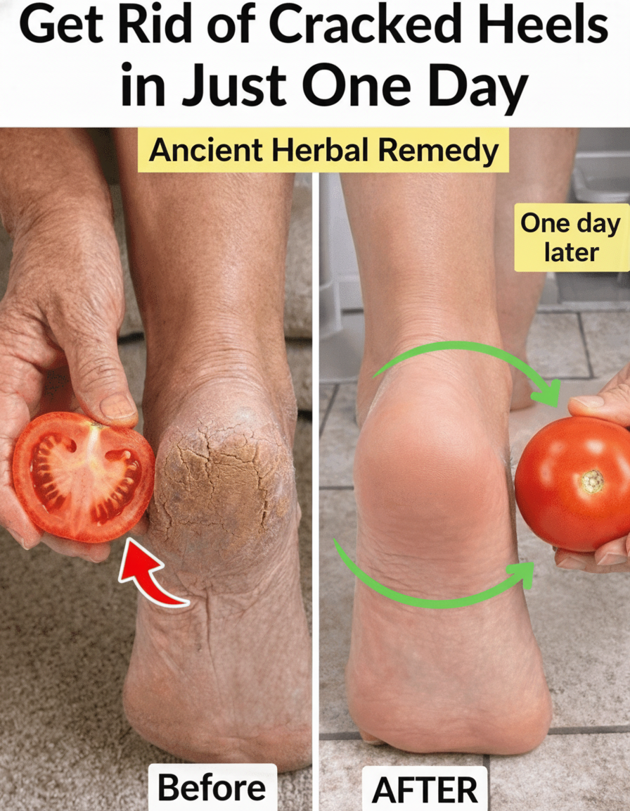 Say Goodbye to Nasty Cracked Heels: The Shocking Kitchen Secret (Yes, Tomatoes!) You Need NOW!