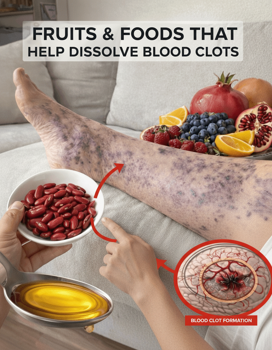Sick of Sluggish Blood? These 8 Fruits Are Your Natural Clot-Busting Powerhouses!