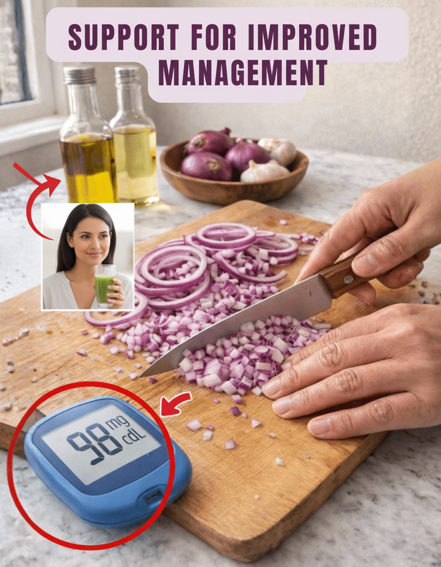 Tired of Blood Sugar Chaos? Your Kitchen's Secret Weapon: Red Onions!