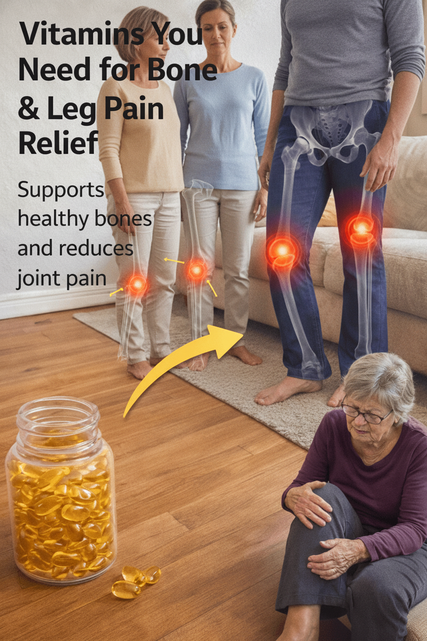 Don't Let Aches Win! Your Guide to Essential Vitamins & Minerals for Unbreakable Bones & Kicking Leg & Joint Discomfort to the Curb!