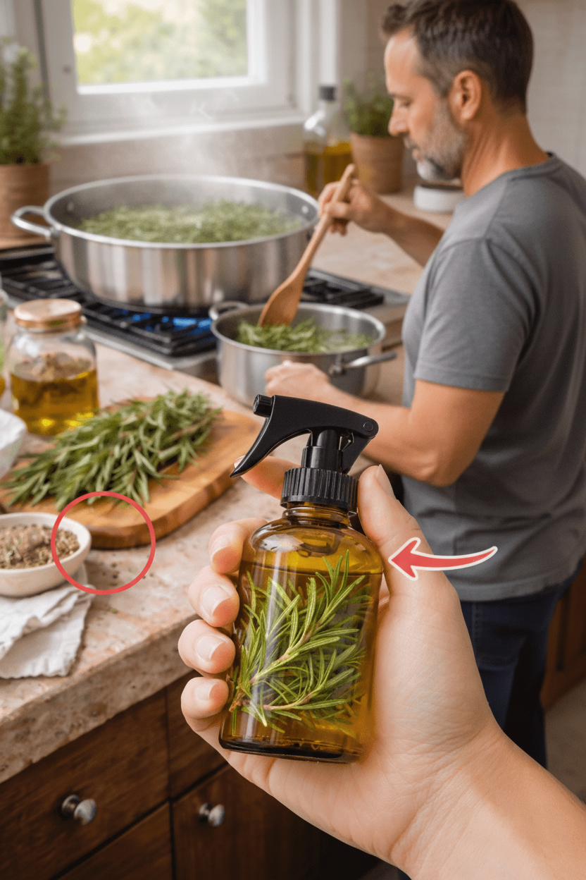 STOP THE SHED! Rosemary & Clove Tonic: The ONLY Natural Secret for INSANE Hair Growth & Health!