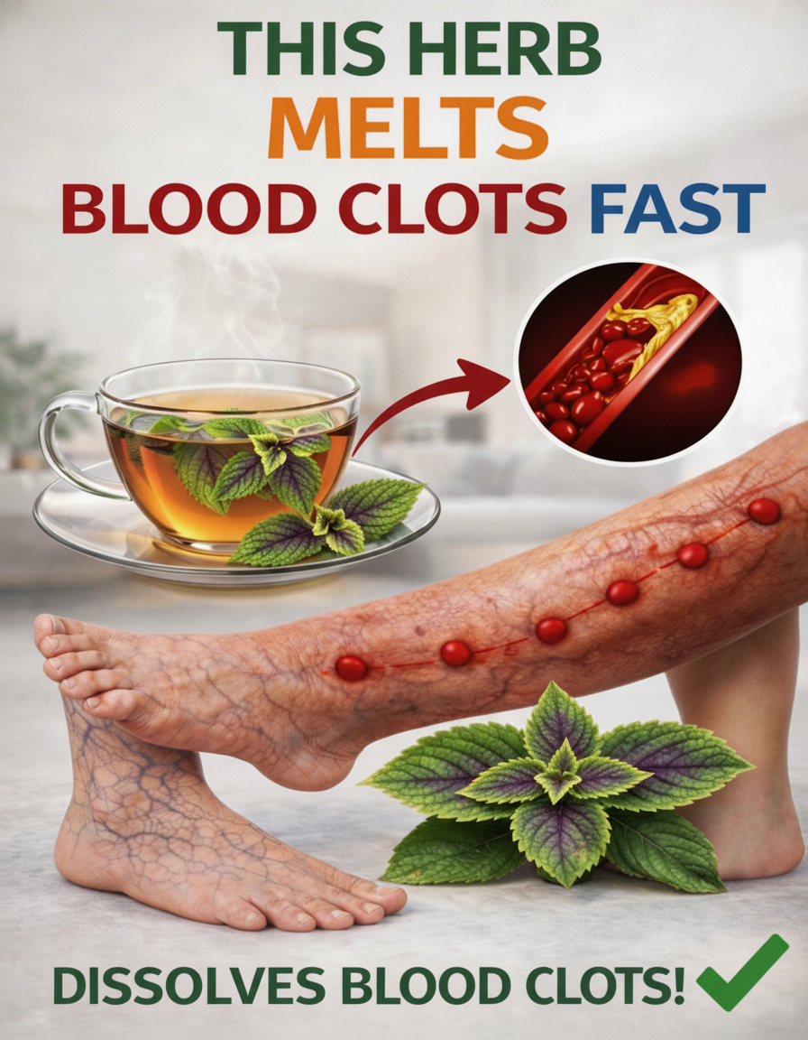 Legs Feeling Like Lead? Unlock Nature's Power: Herbs to Get Your Blood Pumping & Kick Clots to the Curb!